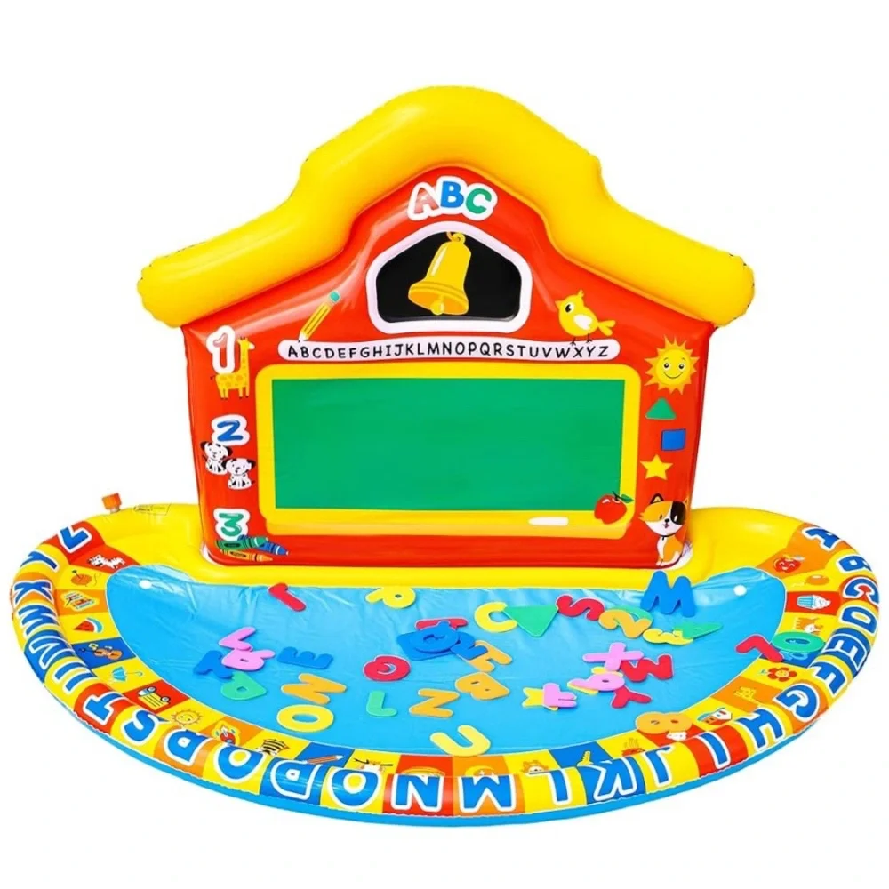 ⚡️NEW⚡️ BANZAI Jr. School Splash Inflatable Water Play Mat, 58